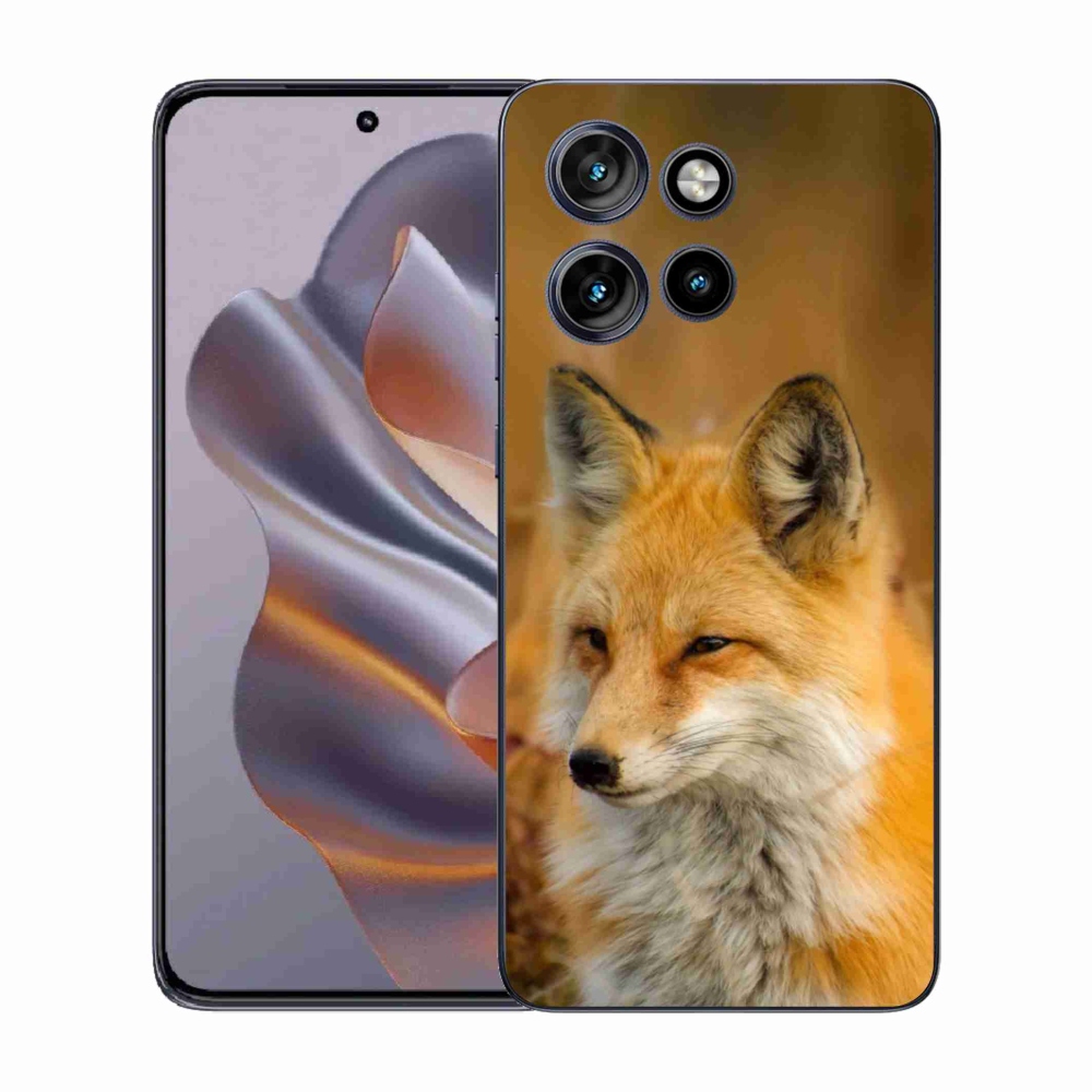 Gélový kryt mmCase na Motorola Edge 50 Neo - líška