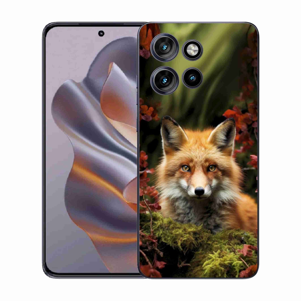 Gélový kryt mmCase na Motorola Edge 50 Neo - líška v lese