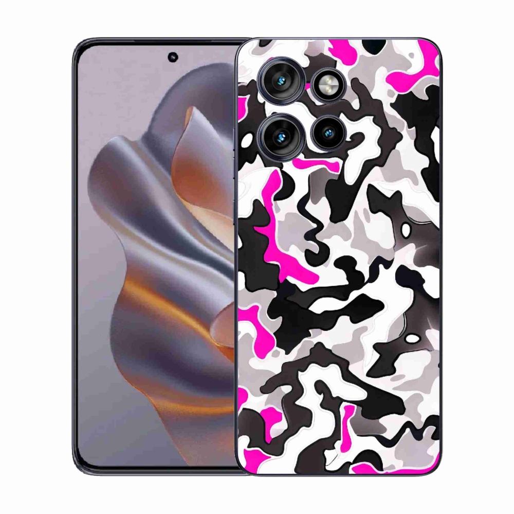 Gélový kryt mmCase na Motorola Edge 50 Neo - maskáčový vzor 5