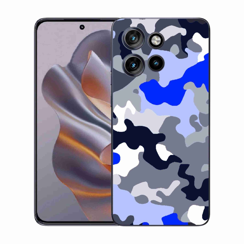 Gélový kryt mmCase na Motorola Edge 50 Neo - maskáčový vzor 8