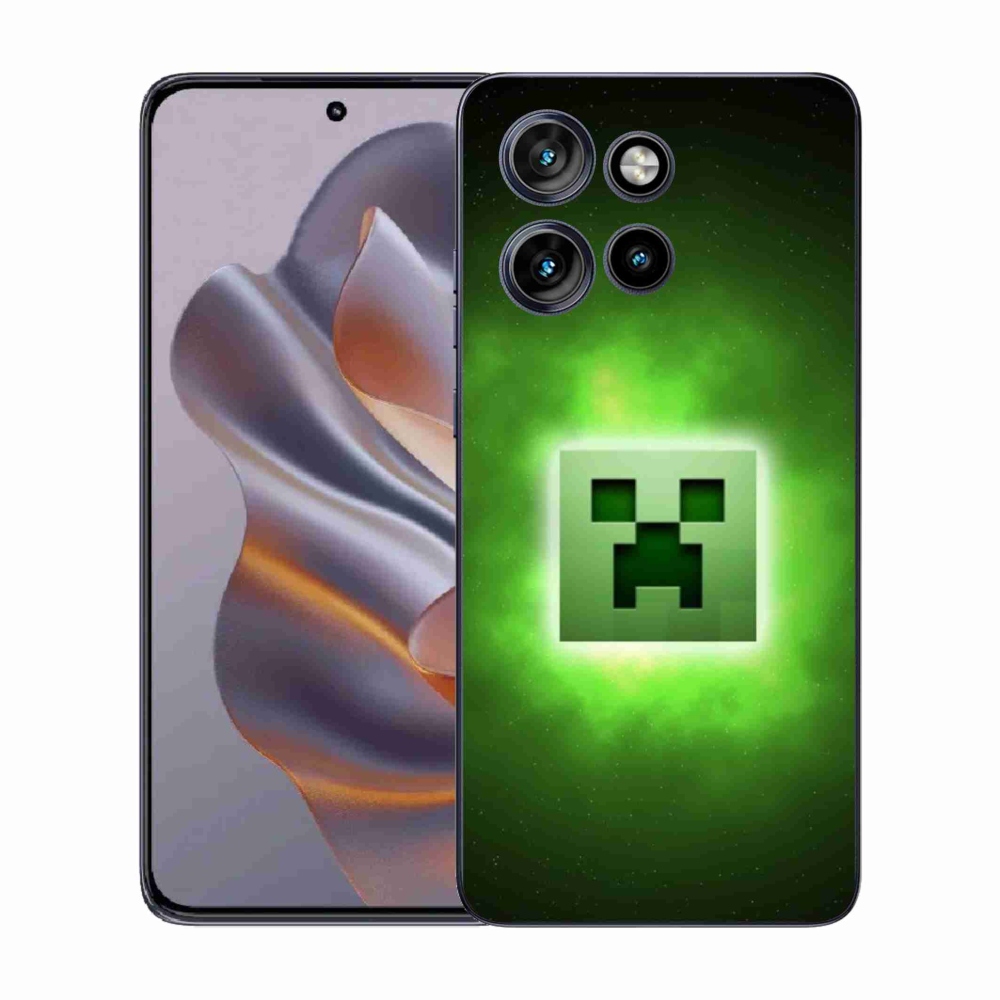 Gélový kryt mmCase na Motorola Edge 50 Neo - minecraft