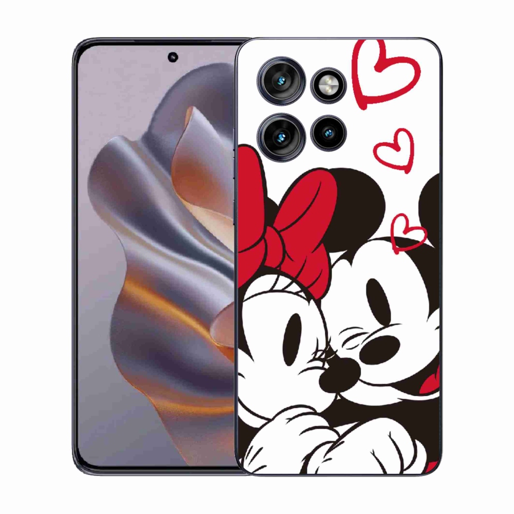 Gélový kryt mmCase na Motorola Edge 50 Neo - minnie a mickey
