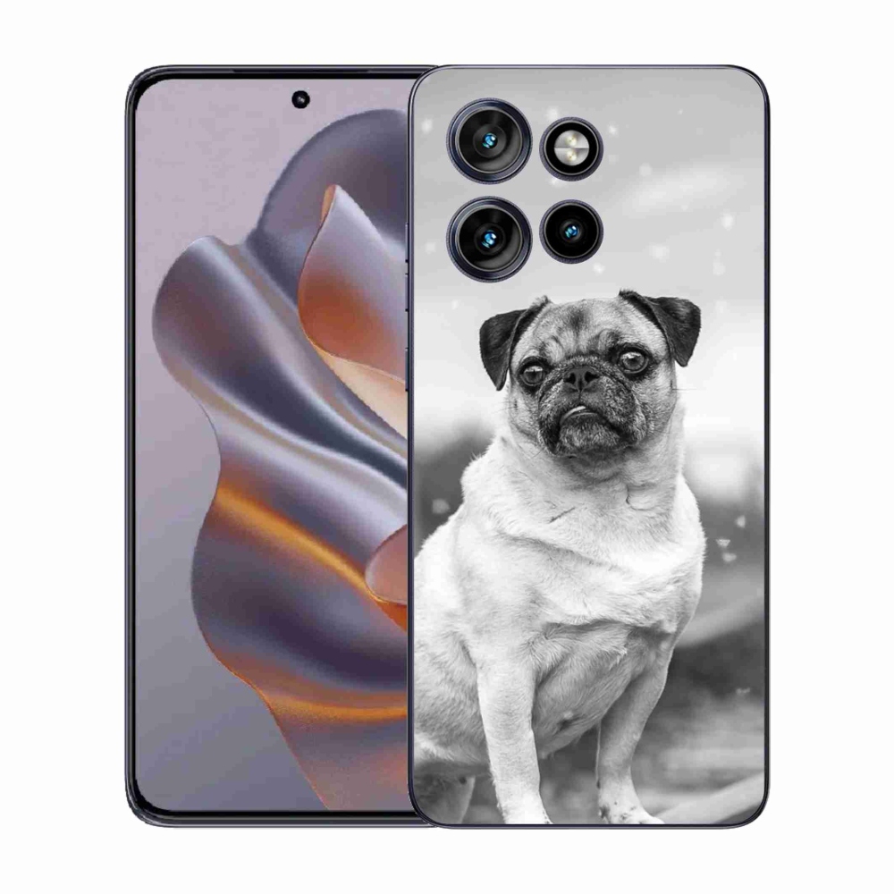 Gélový kryt mmCase na Motorola Edge 50 Neo - mops