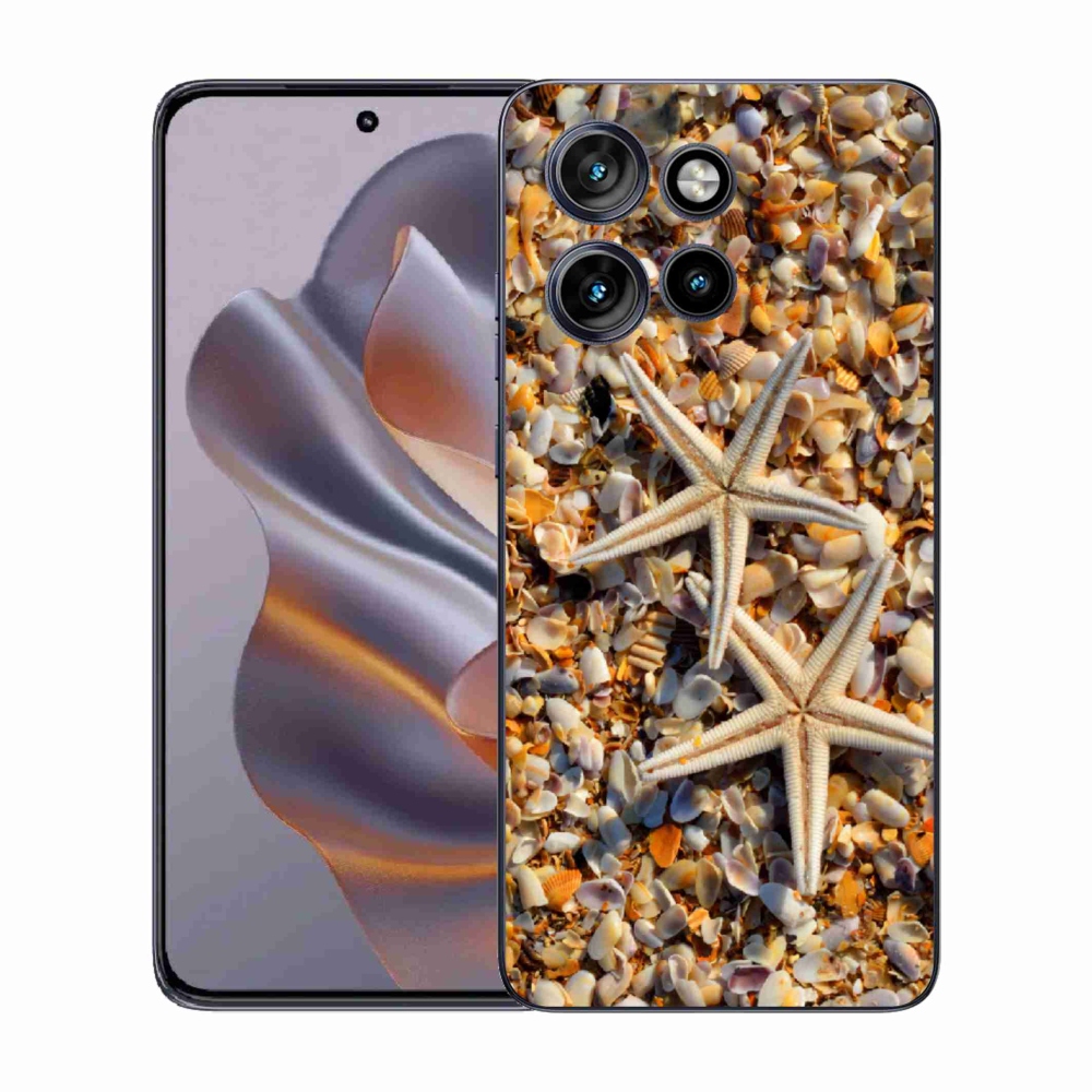 Gélový kryt mmCase na Motorola Edge 50 Neo - morské hviezdice