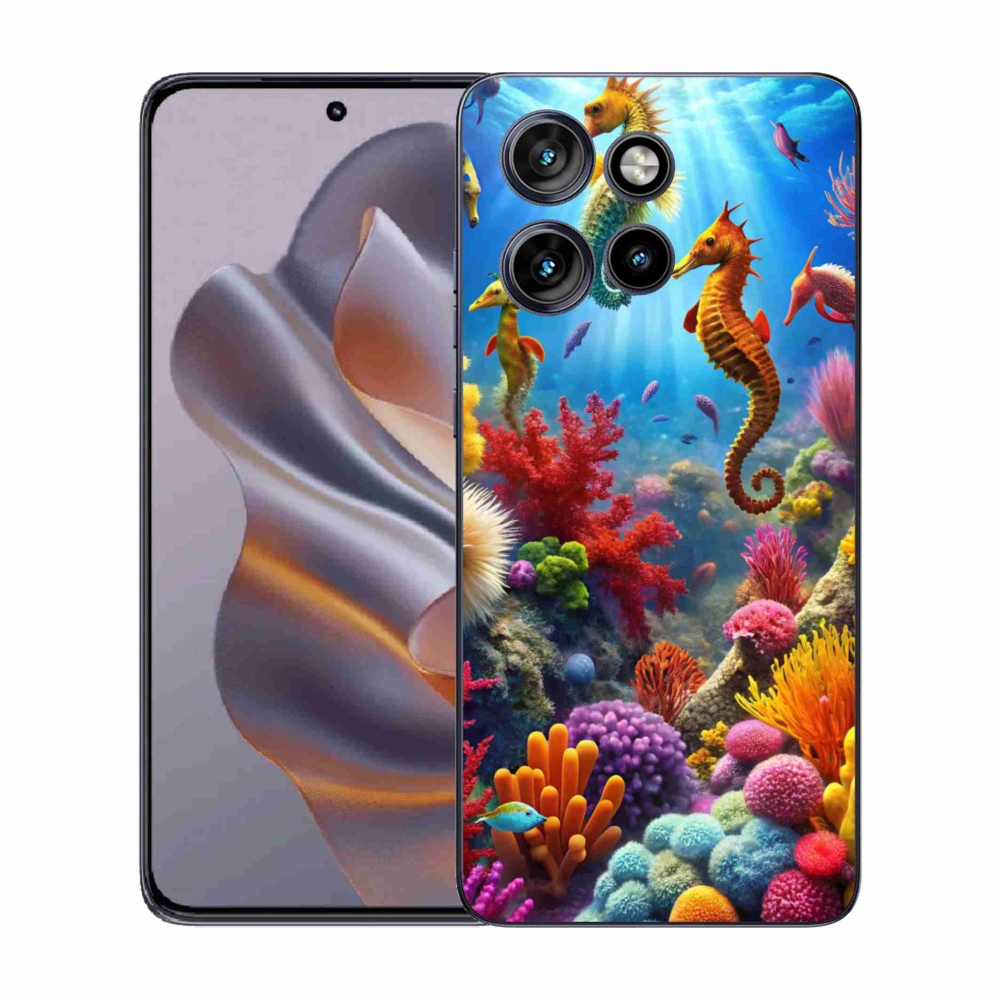 Gélový kryt mmCase na Motorola Edge 50 Neo - morský svet 3