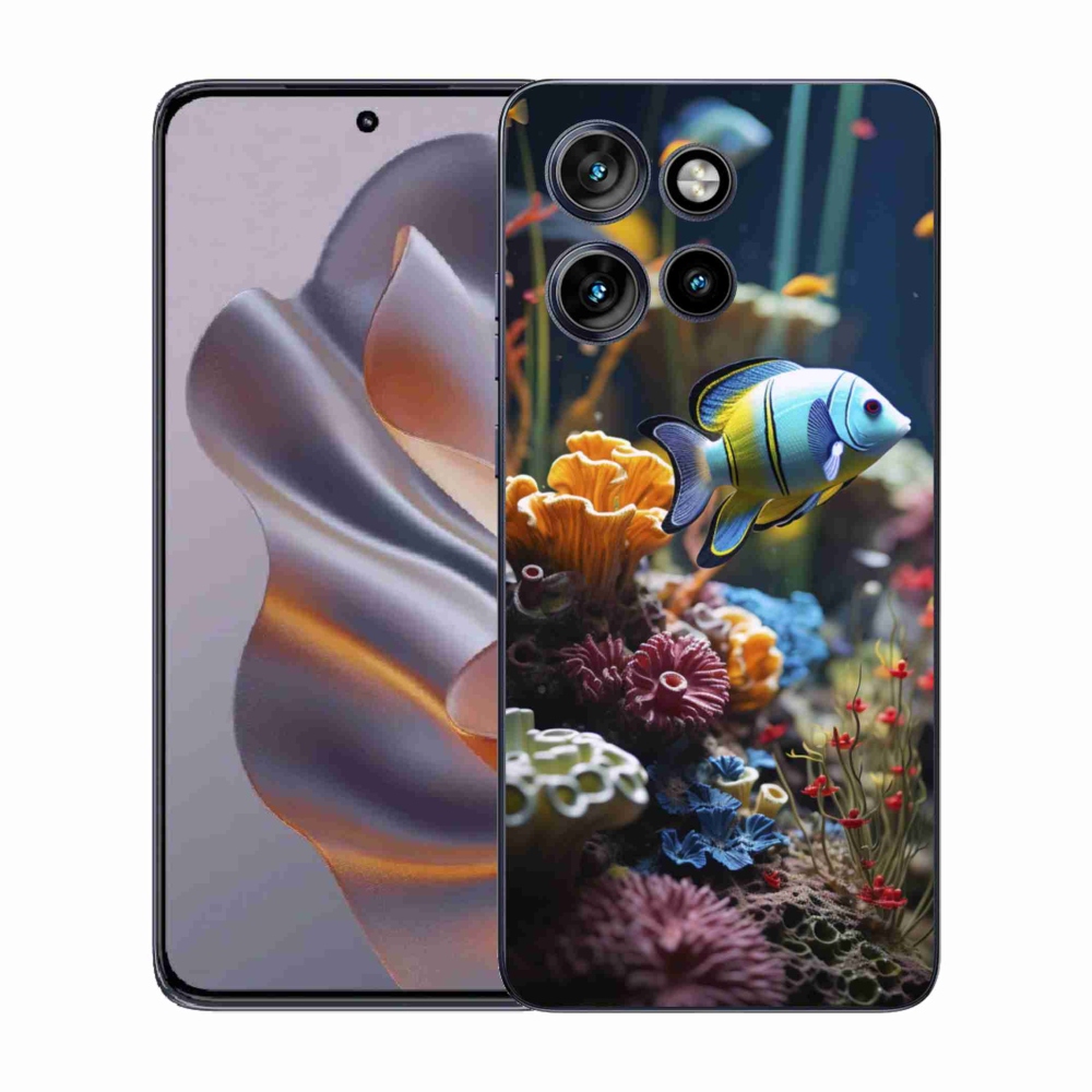 Gélový kryt mmCase na Motorola Edge 50 Neo - morský svet 5