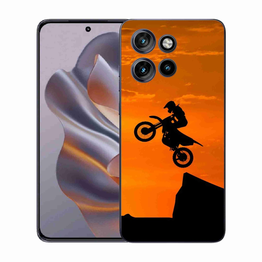 Gélový kryt mmCase na Motorola Edge 50 Neo - motocross