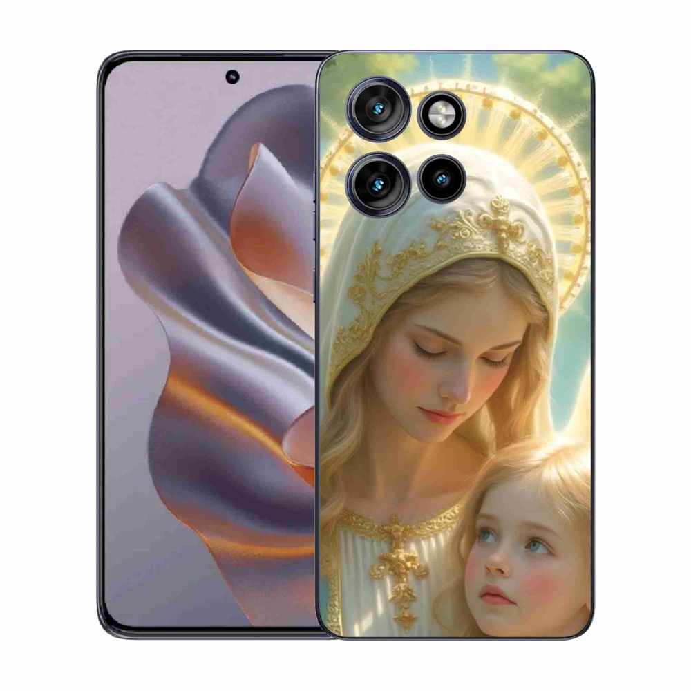 Gélový kryt mmCase na Motorola Edge 50 Neo - náboženský motív 2