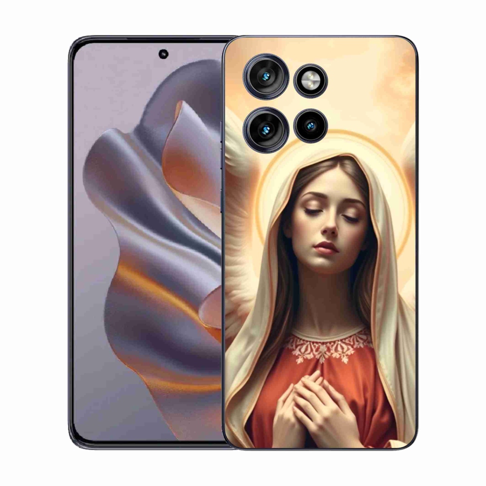 Gélový kryt mmCase na Motorola Edge 50 Neo - náboženský motív