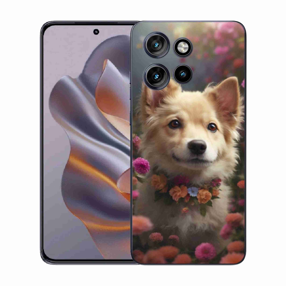 Gélový kryt mmCase na Motorola Edge 50 Neo - nemecký špic