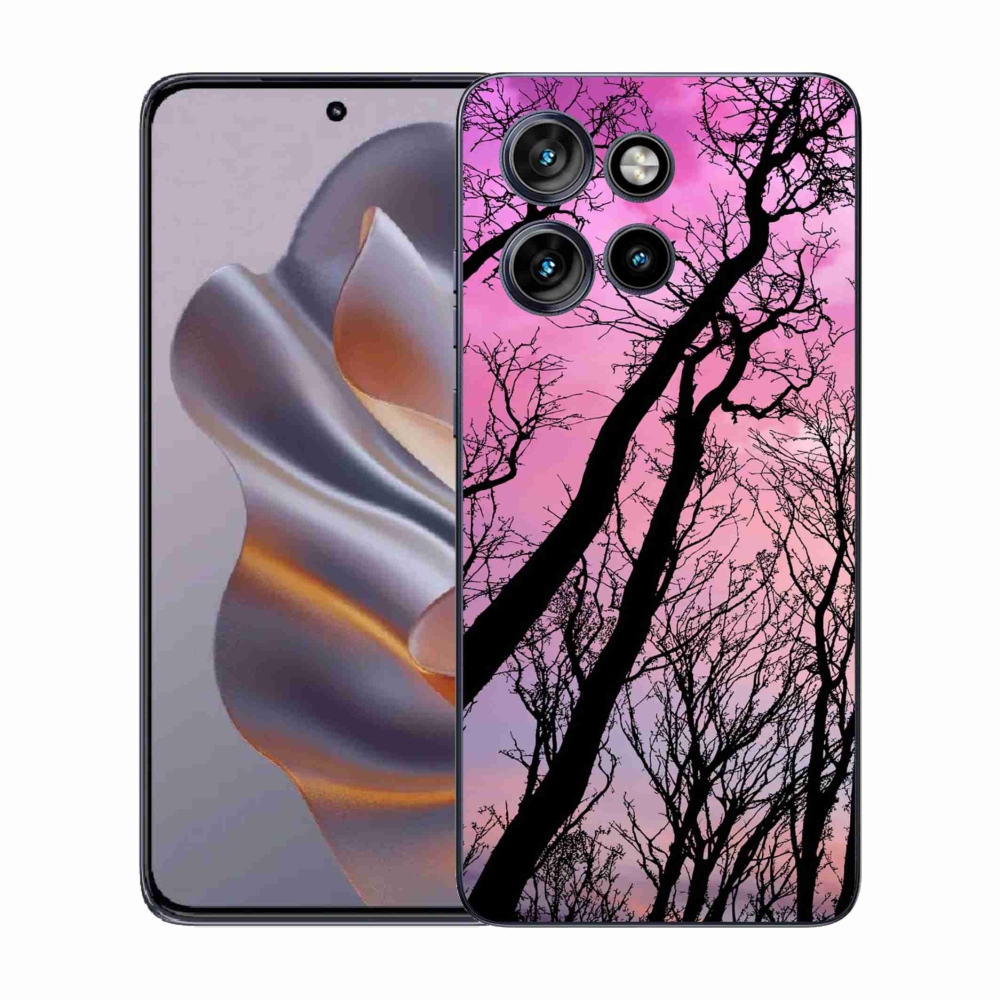 Gélový kryt mmCase na Motorola Edge 50 Neo - opadané stromy