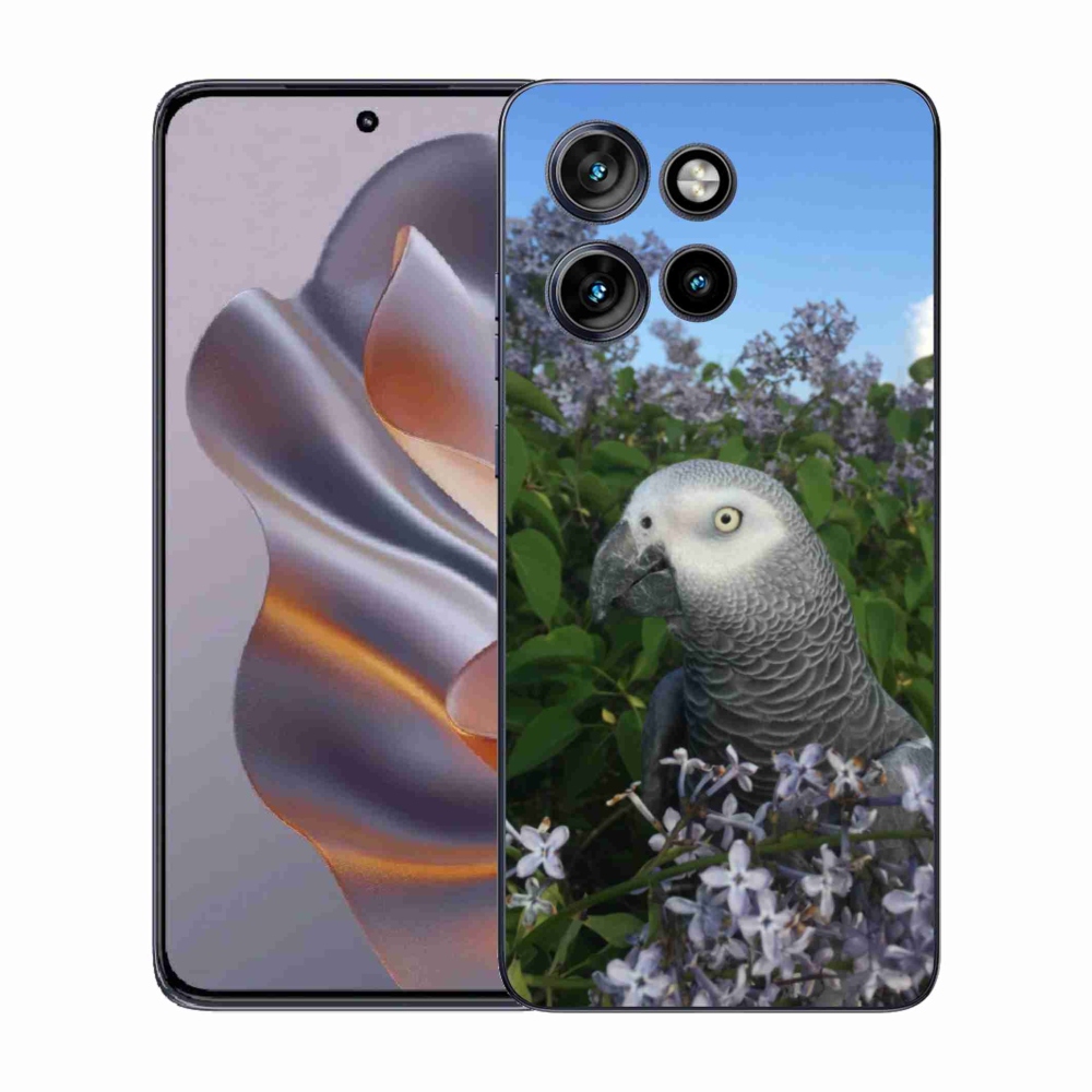 Gélový kryt mmCase na Motorola Edge 50 Neo - papagáj žako