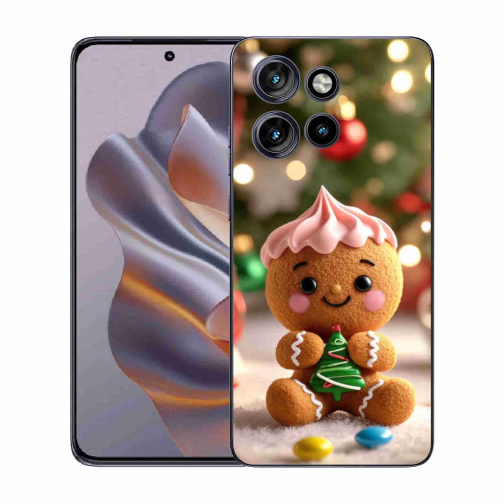 Gélový kryt mmCase na Motorola Edge 50 Neo - perníček