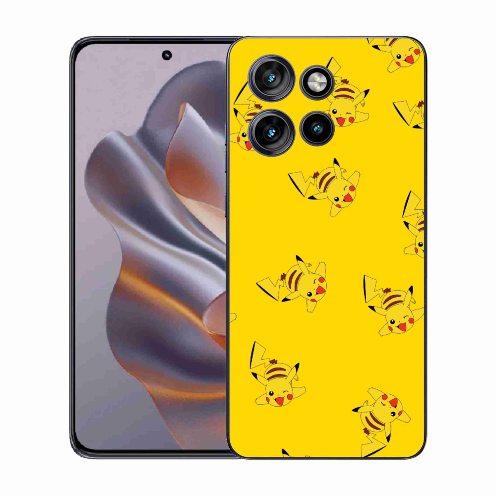 Gélový kryt mmCase na Motorola Edge 50 Neo - pikachu