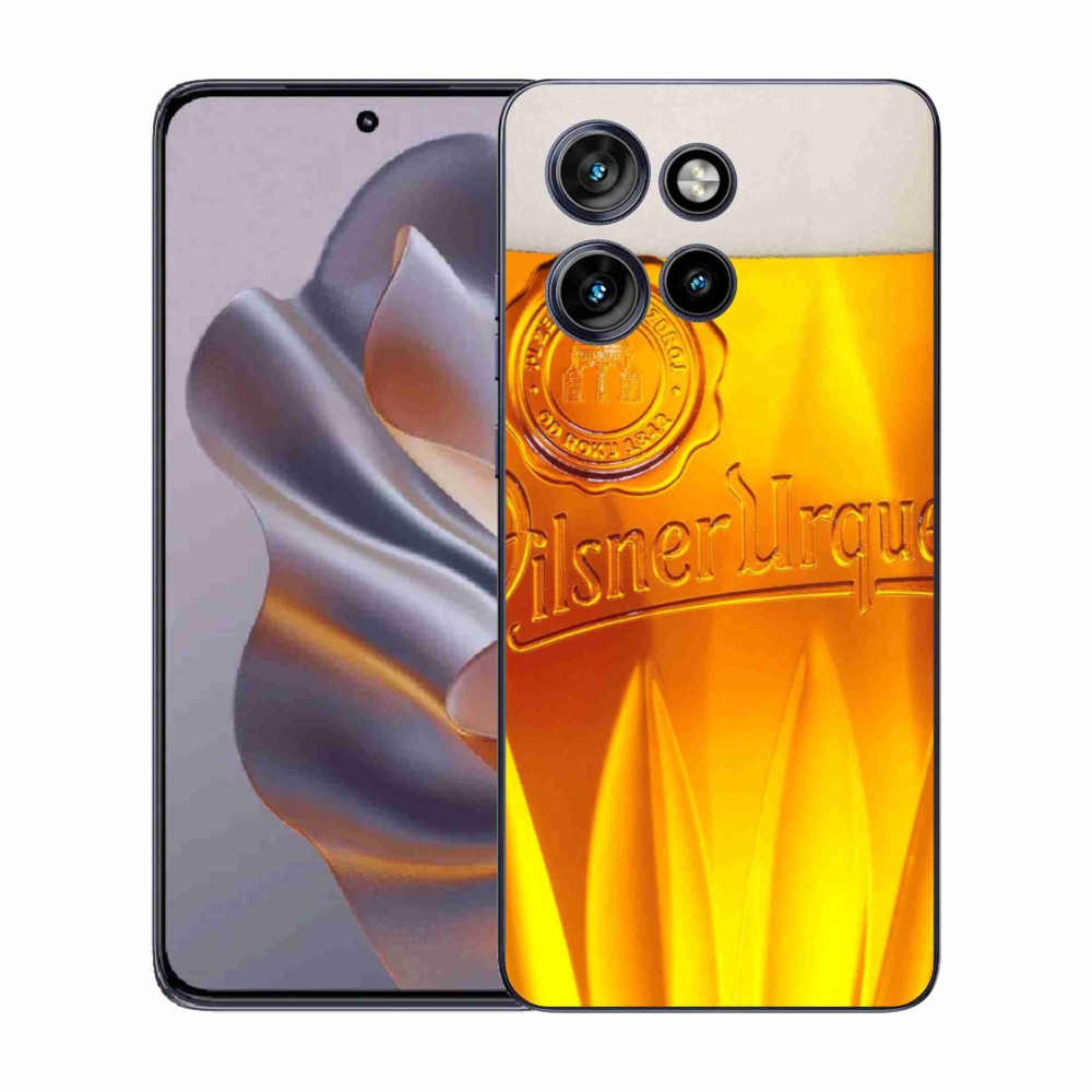 Gélový kryt mmCase na Motorola Edge 50 Neo - pivo