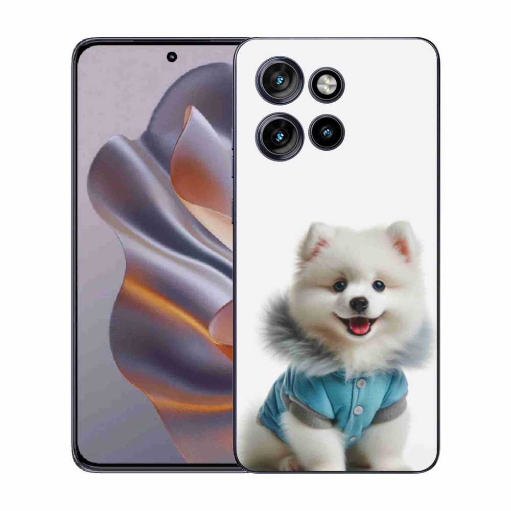 Gélový kryt mmCase na Motorola Edge 50 Neo - pomeranian