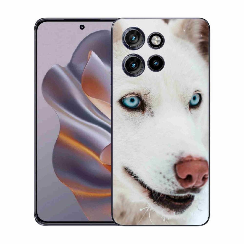 Gélový kryt mmCase na Motorola Edge 50 Neo - psí pohľad