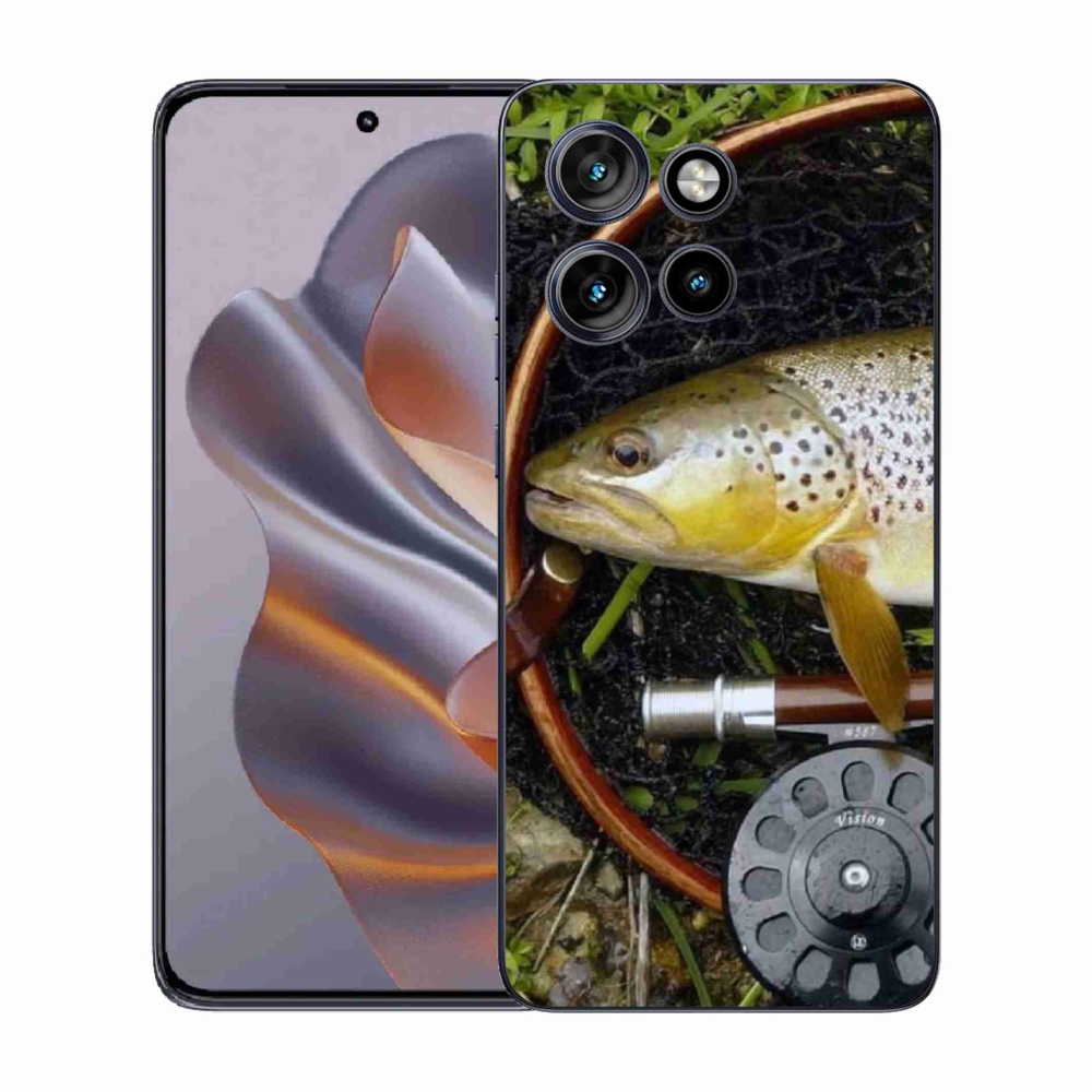 Gélový kryt mmCase na Motorola Edge 50 Neo - pstruh 2