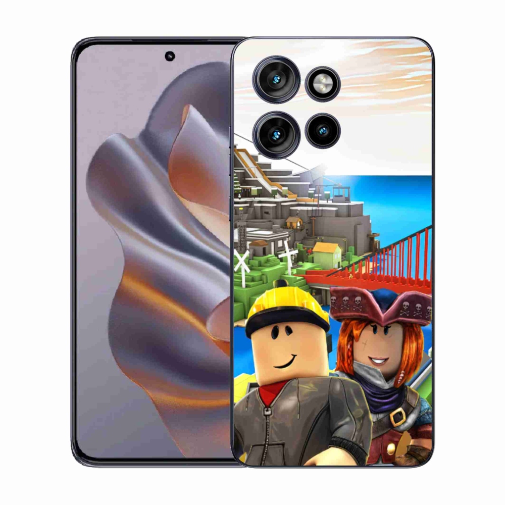 Gélový kryt mmCase na Motorola Edge 50 Neo - roblox 1