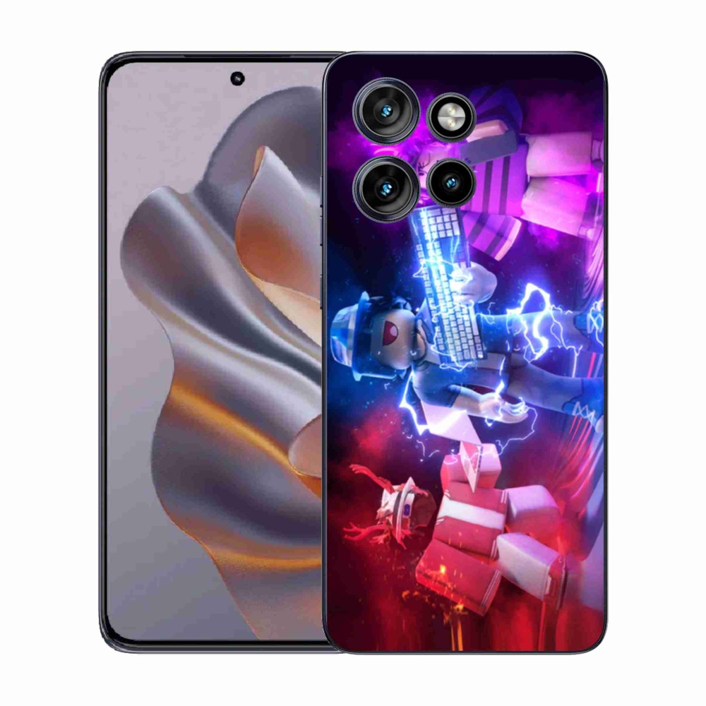 Gélový kryt mmCase na Motorola Edge 50 Neo - roblox