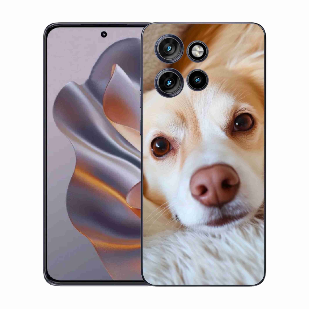 Gélový kryt mmCase na Motorola Edge 50 Neo - Roztomilá čivava