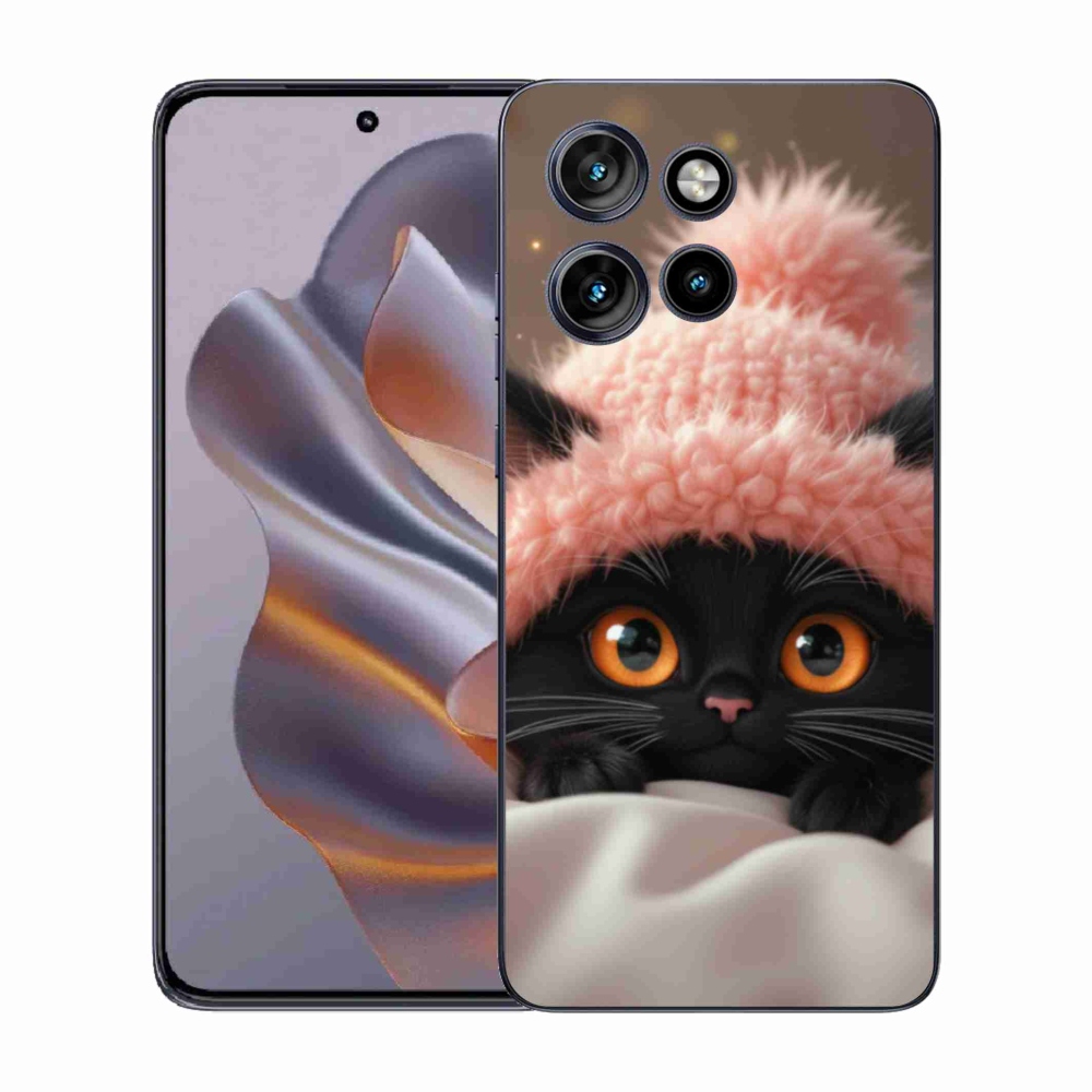 Gélový kryt mmCase na Motorola Edge 50 Neo - roztomilé mačiatko 7