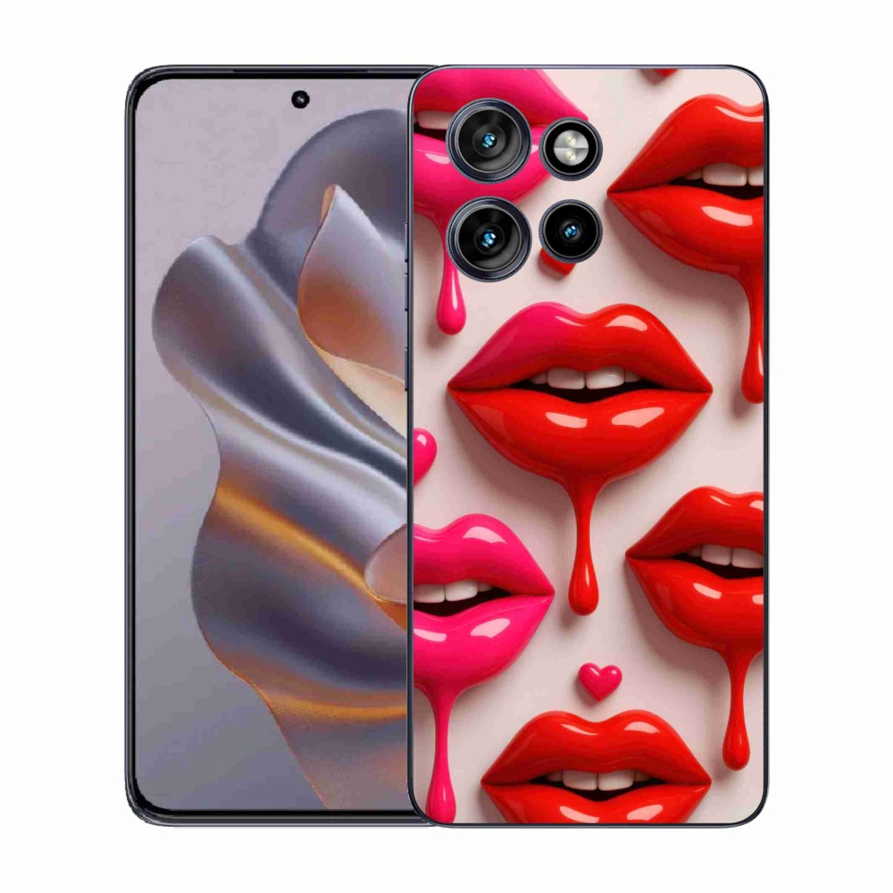 Gélový kryt mmCase na Motorola Edge 50 Neo - pery 2