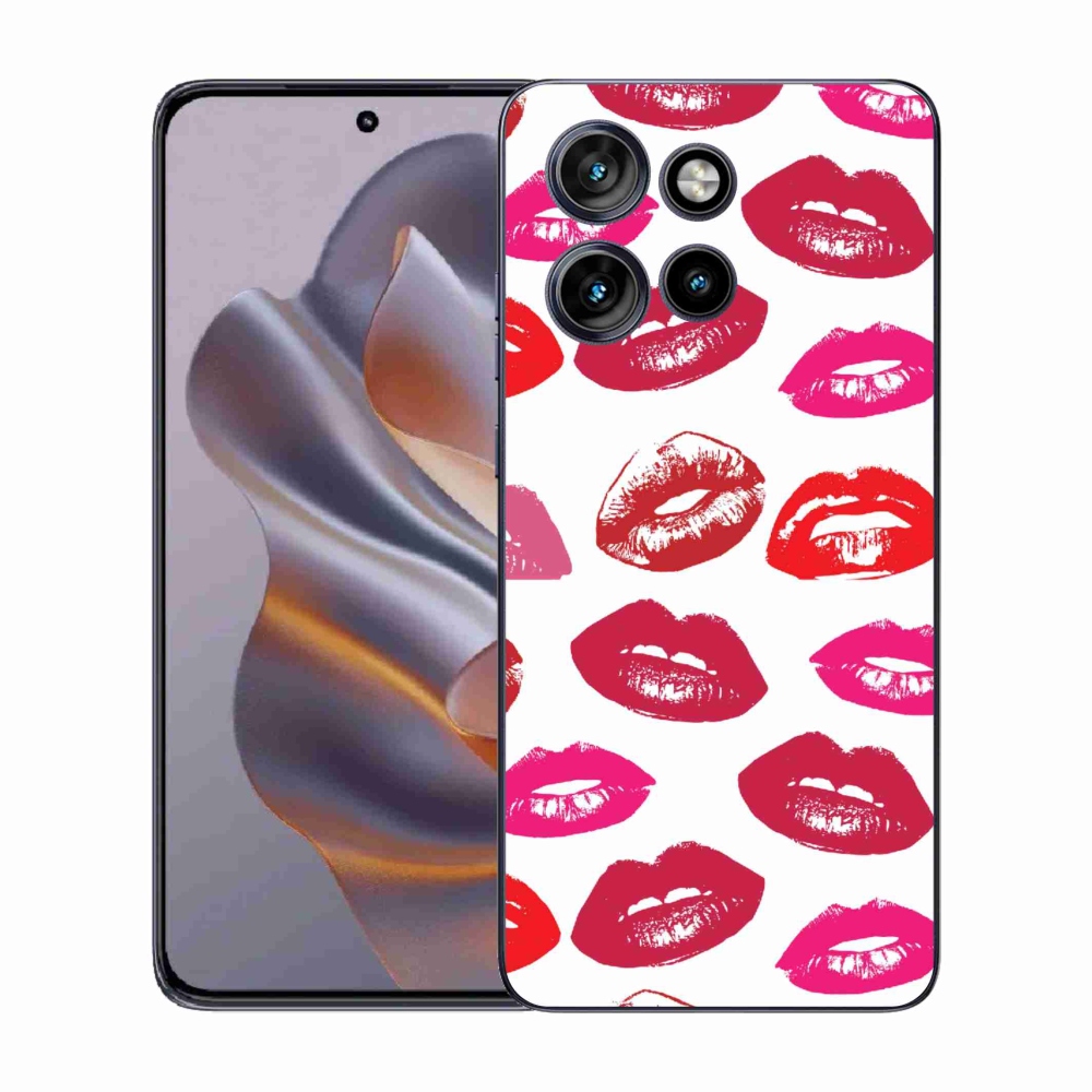 Gélový kryt mmCase na Motorola Edge 50 Neo - pery