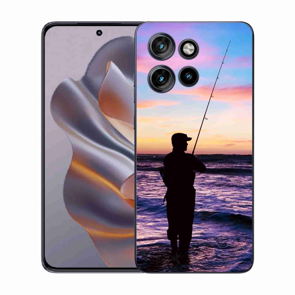 Gélový kryt mmCase na Motorola Edge 50 Neo - rybárčenie 1