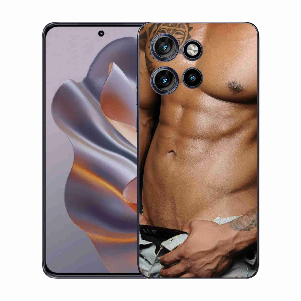 Gélový kryt mmCase na Motorola Edge 50 Neo - sexy muž