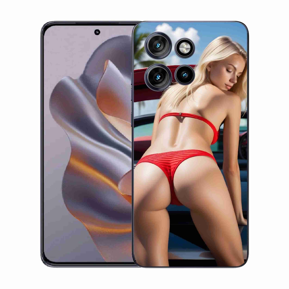 Gélový kryt mmCase na Motorola Edge 50 Neo - sexy žena 2