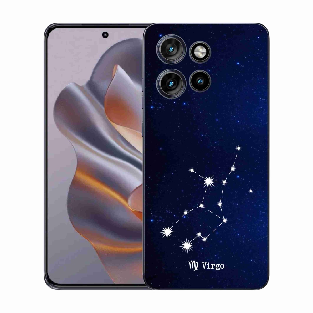 Gélový kryt mmCase na Motorola Edge 50 Neo - súhvezdie Panny