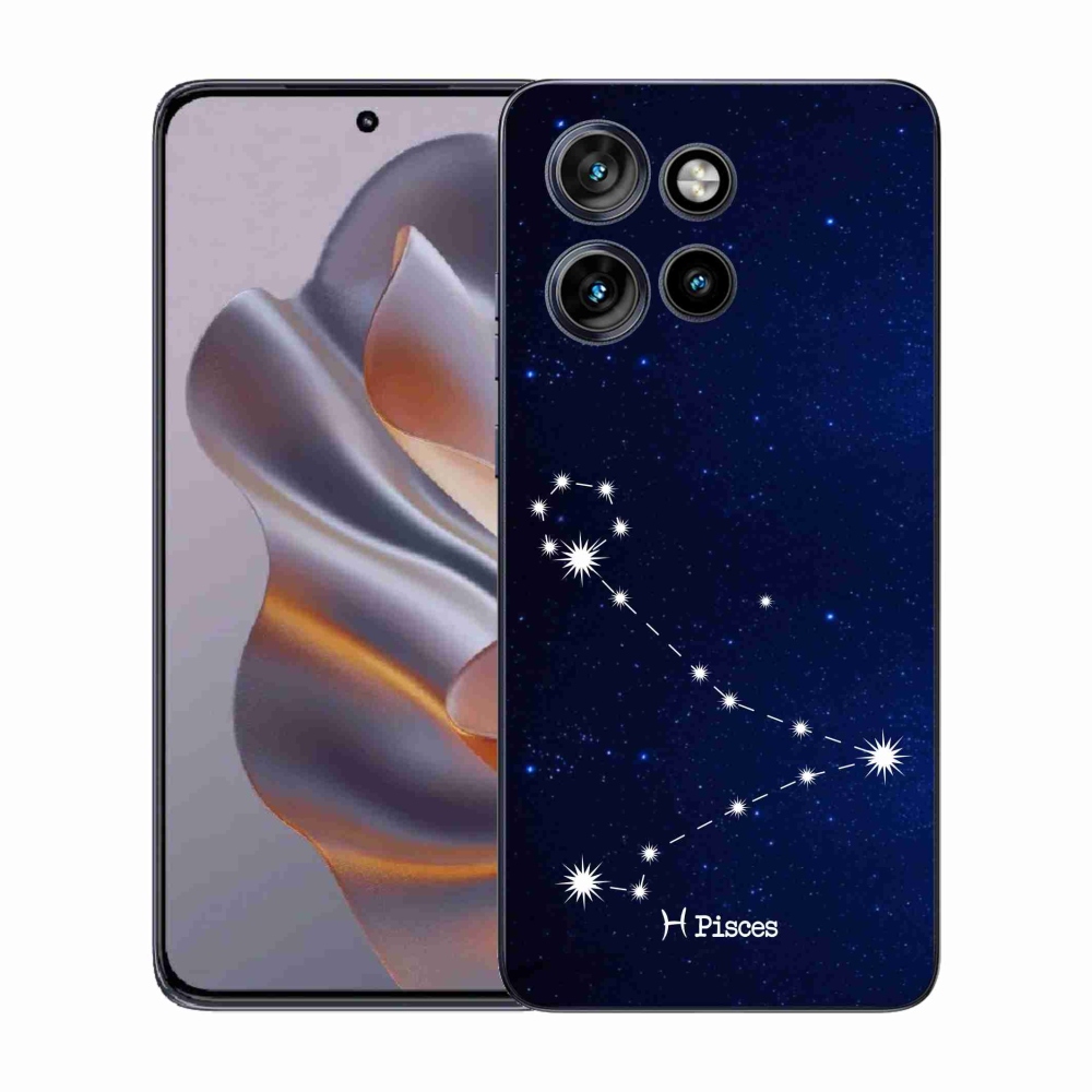 Gélový kryt mmCase na Motorola Edge 50 Neo - súhvezdie Ryby