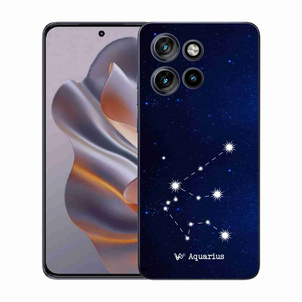 Gélový kryt mmCase na Motorola Edge 50 Neo - súhvezdie Vodnára