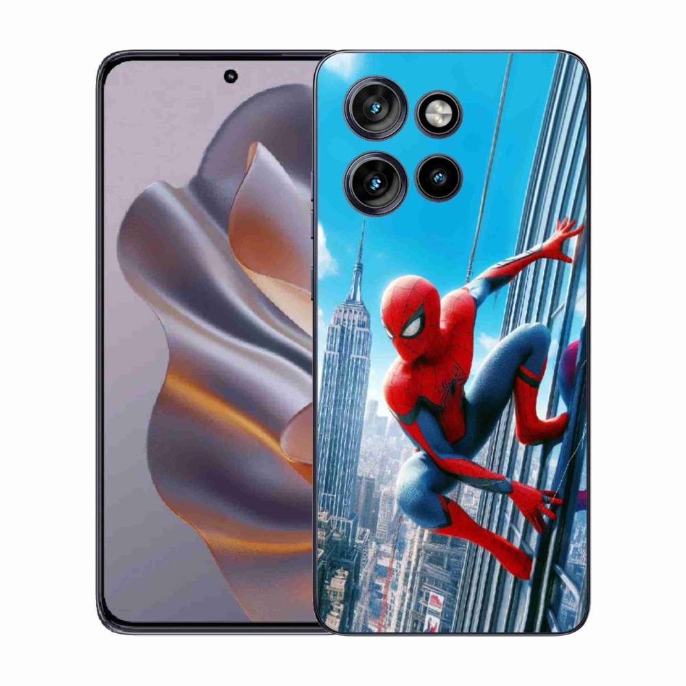 Gélový kryt mmCase na Motorola Edge 50 Neo - spiderman