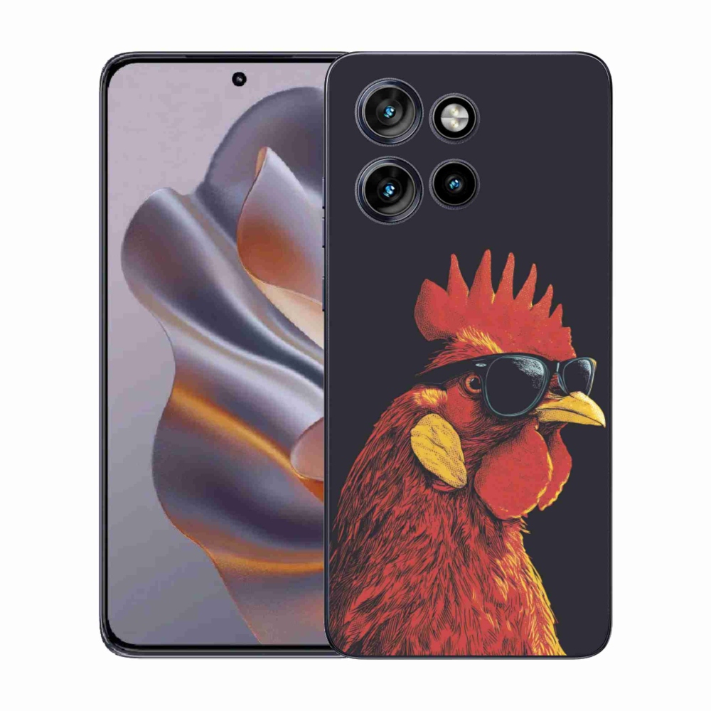Gélový kryt mmCase na Motorola Edge 50 Neo - štýlový kohút