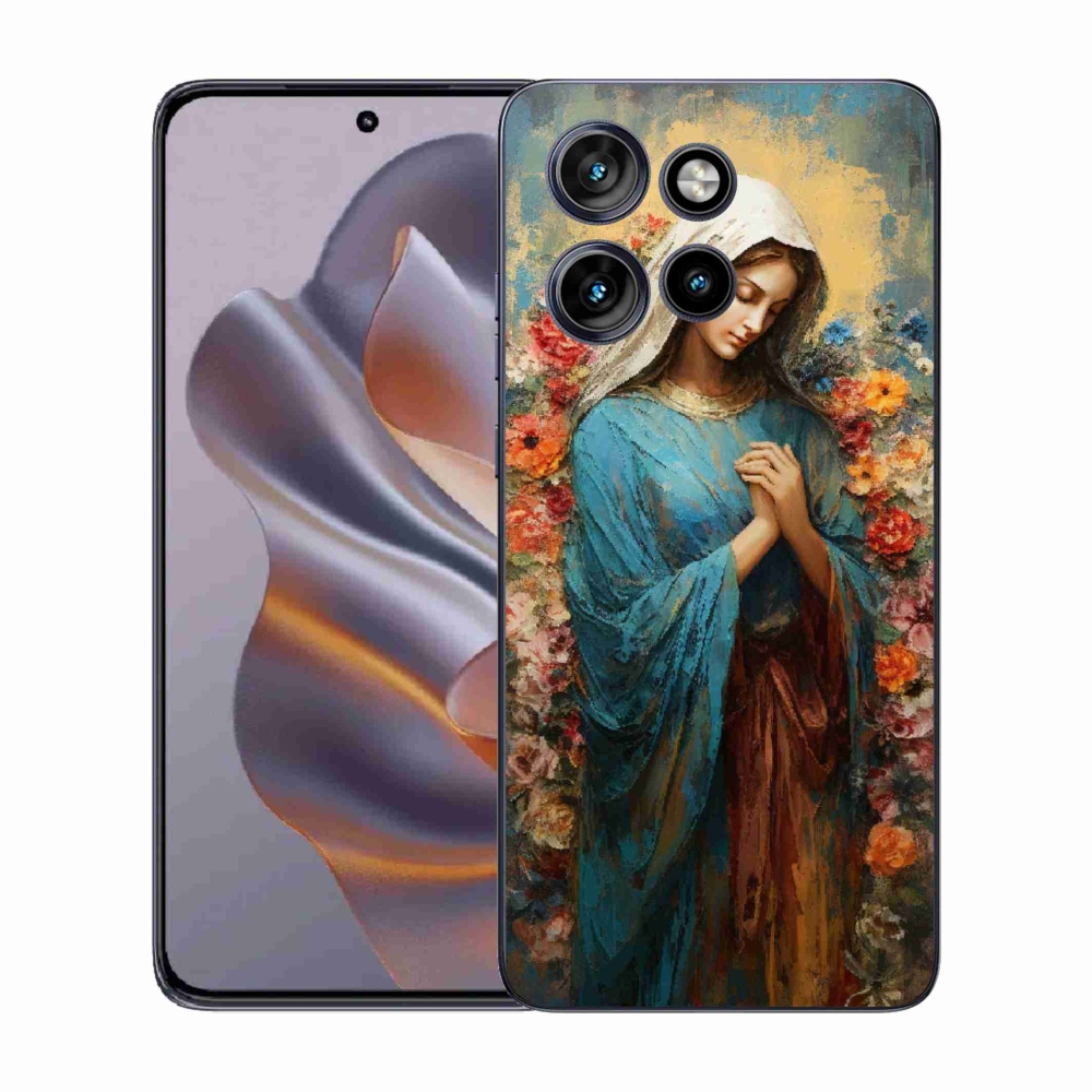 Gélový kryt mmCase na Motorola Edge 50 Neo - svätá žena