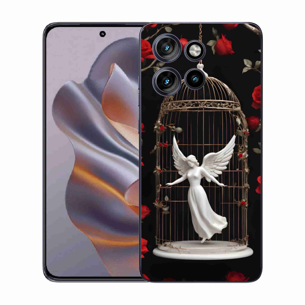 Gélový kryt mmCase na Motorola Edge 50 Neo - uväznený anjel