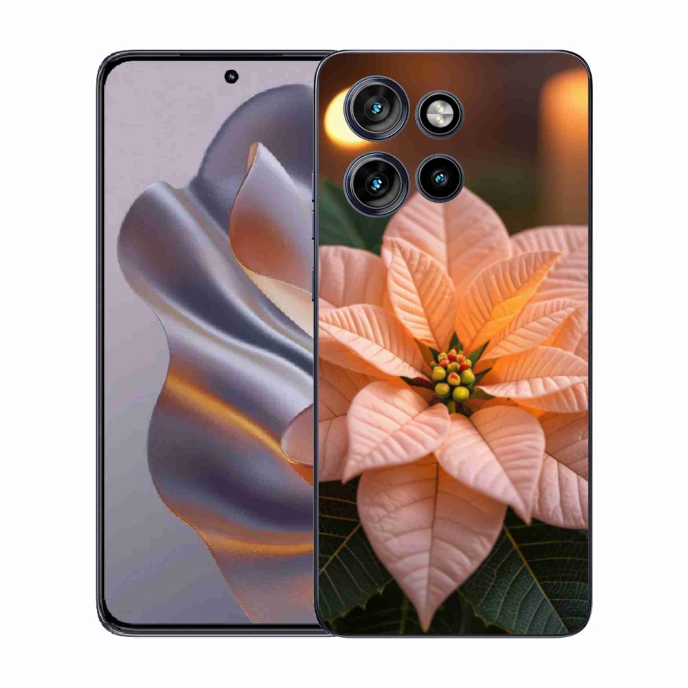 Gélový kryt mmCase na Motorola Edge 50 Neo - vianočná hviezda