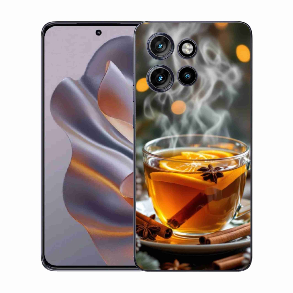 Gélový kryt mmCase na Motorola Edge 50 Neo - vianočný punč