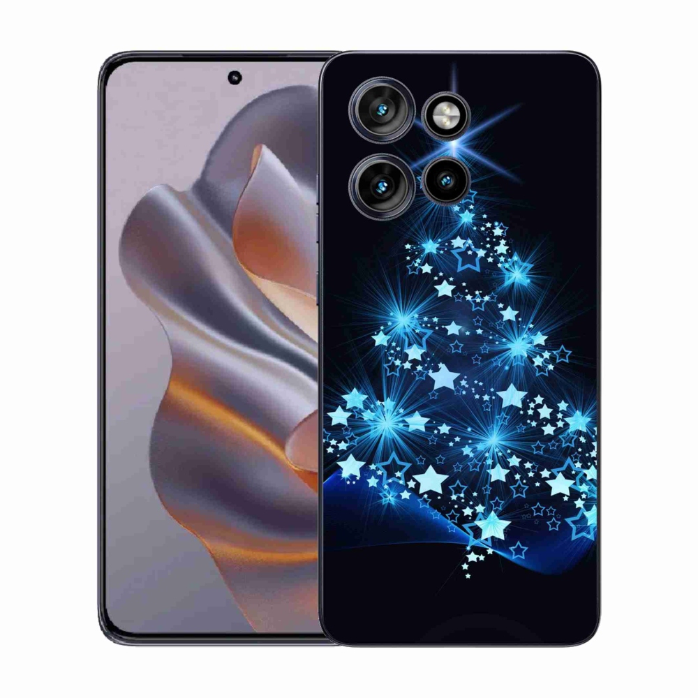 Gélový kryt mmCase na Motorola Edge 50 Neo - vianočný stromček
