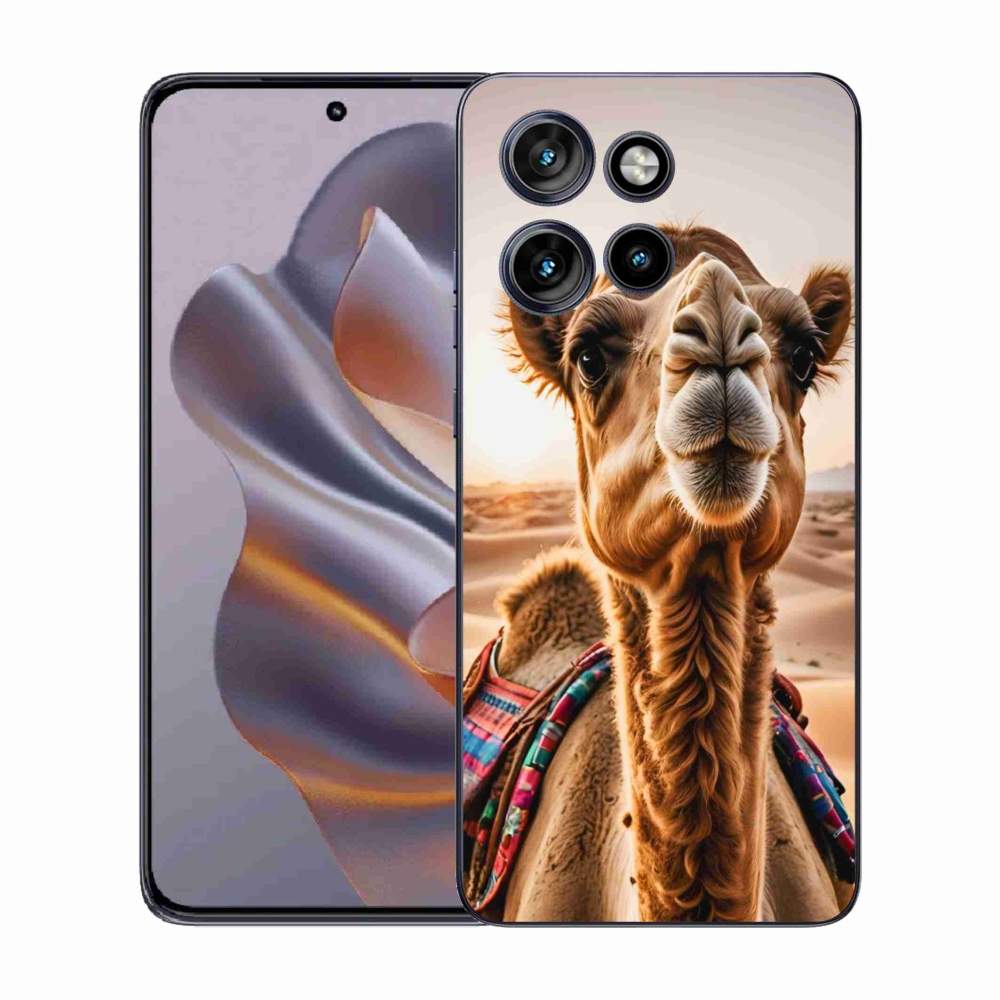 Gélový kryt mmCase na Motorola Edge 50 Neo - ťava