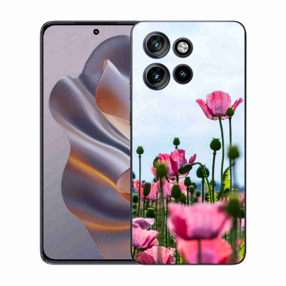 Gélový kryt mmCase na Motorola Edge 50 Neo - vlčí mak