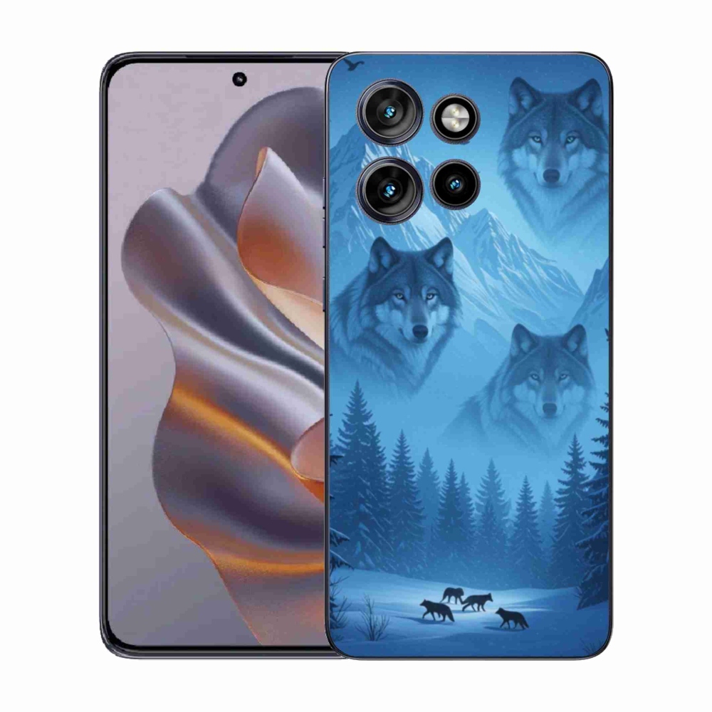 Gélový kryt mmCase na Motorola Edge 50 Neo - vlčia svorka