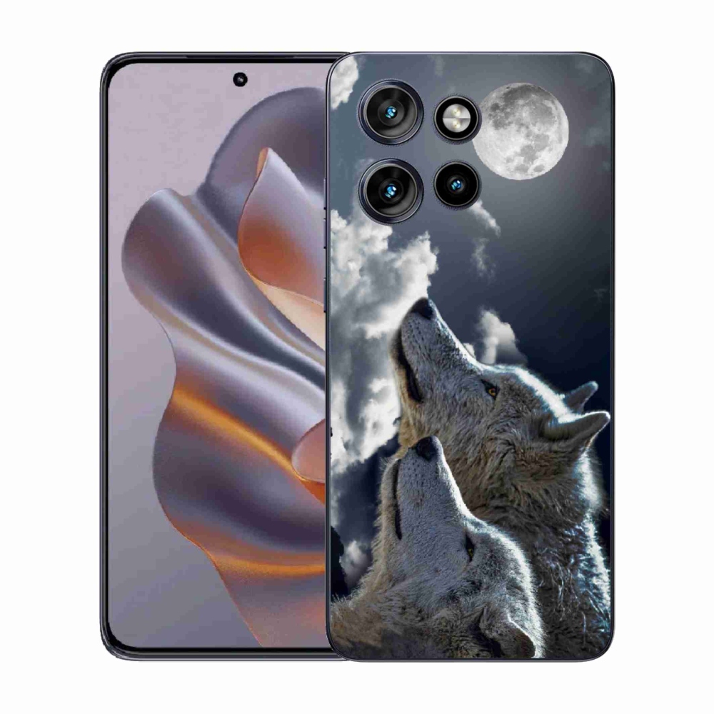 Gélový kryt mmCase na Motorola Edge 50 Neo - vlci