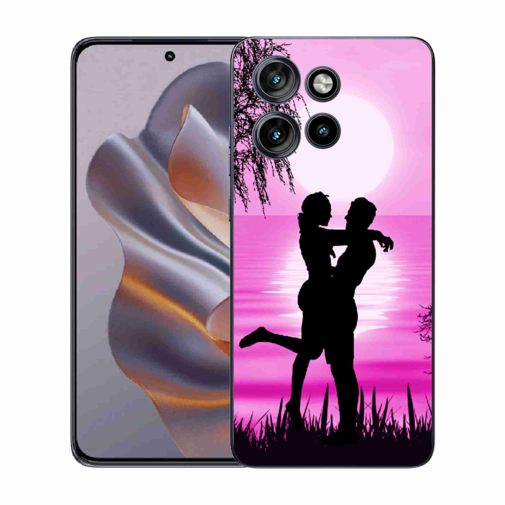 Gélový kryt mmCase na Motorola Edge 50 Neo - západ slnka