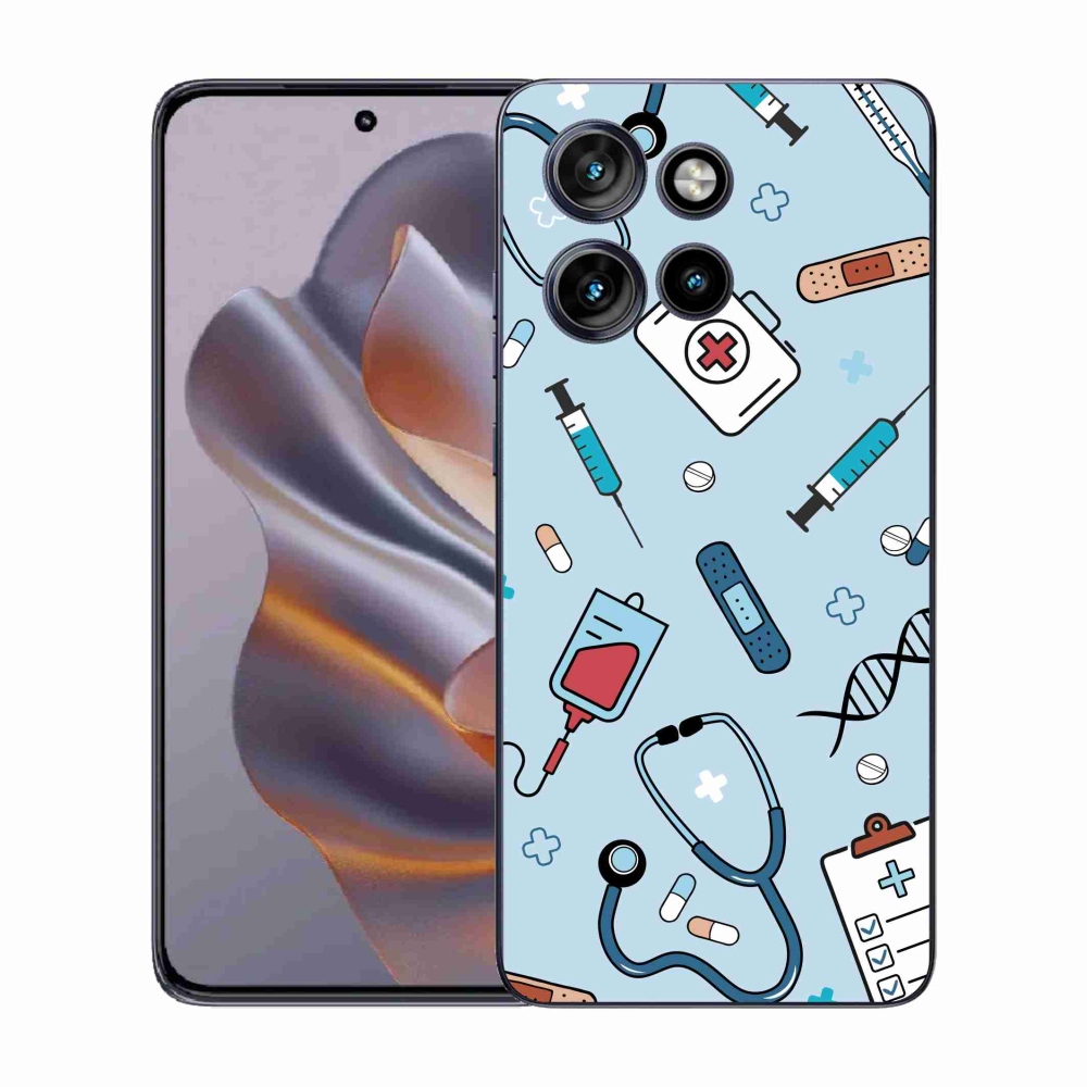 Gélový kryt mmCase na Motorola Edge 50 Neo - zdravotníctvo 1