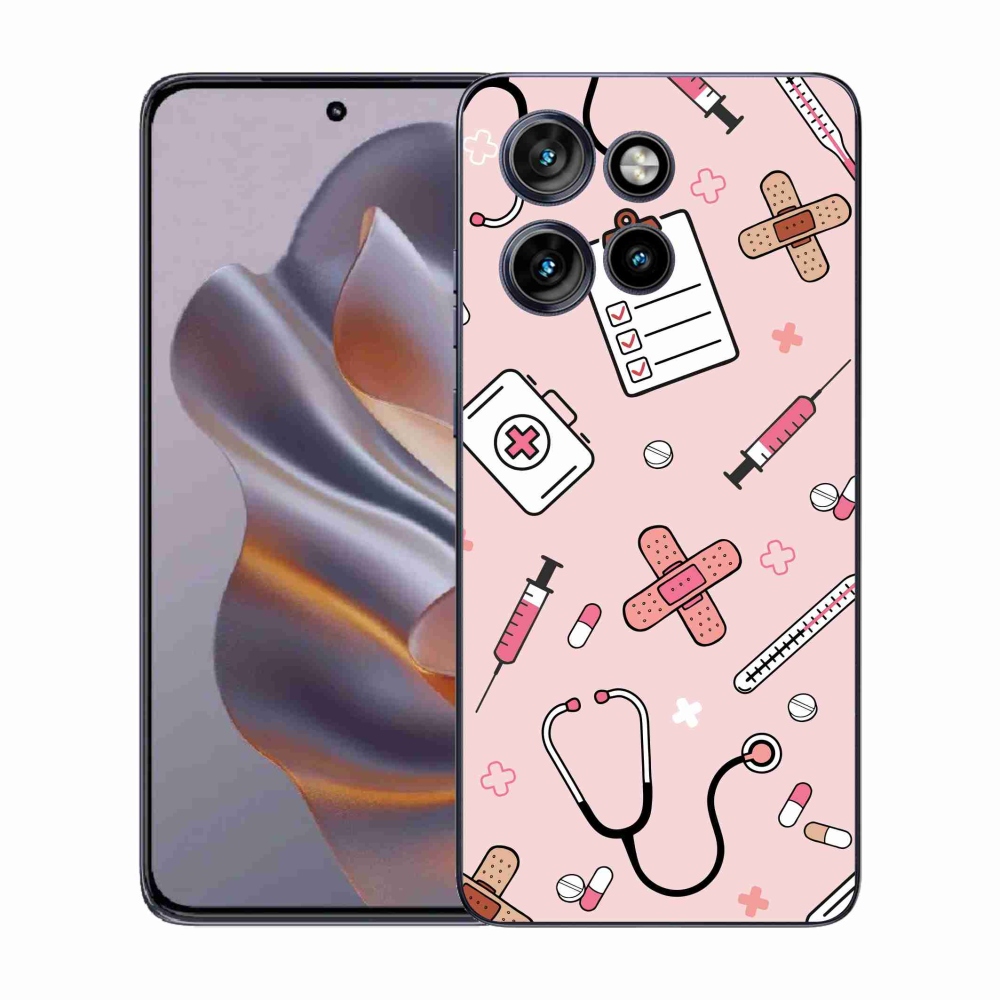 Gélový kryt mmCase na Motorola Edge 50 Neo - zdravotníctvo 2