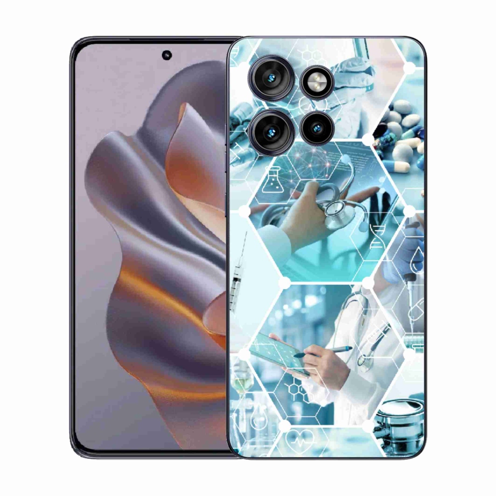 Gélový kryt mmCase na Motorola Edge 50 Neo - zdravotníctvo