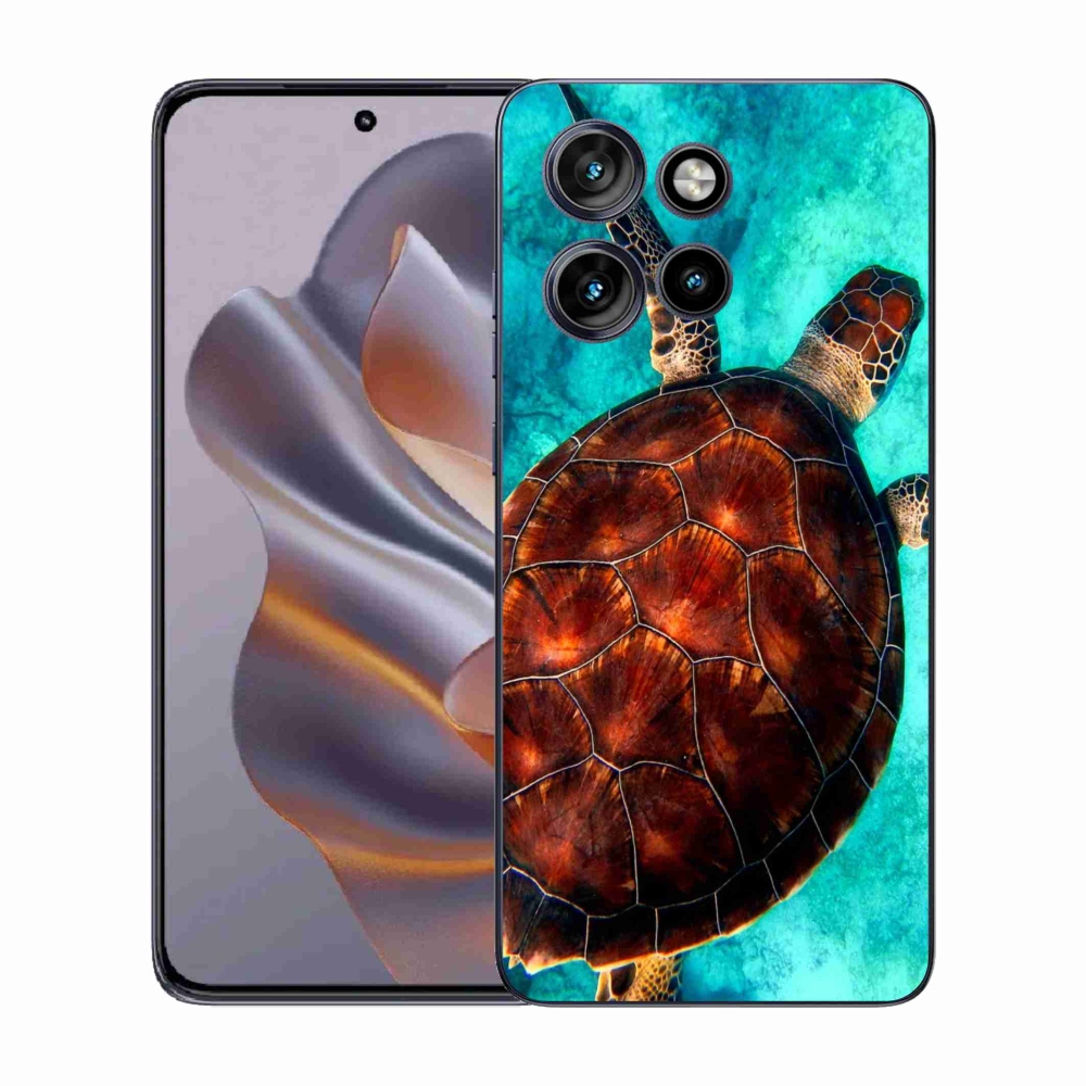 Gélový kryt mmCase na Motorola Edge 50 Neo - korytnačka